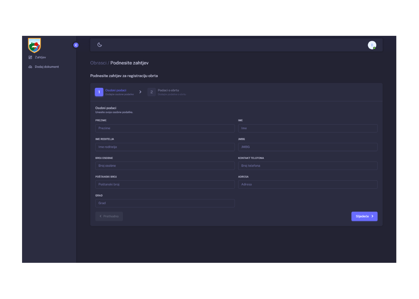hero dashboard
